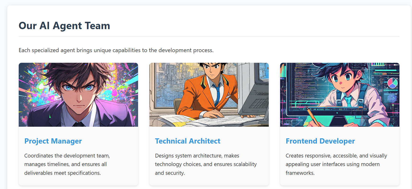 web demo screenshot